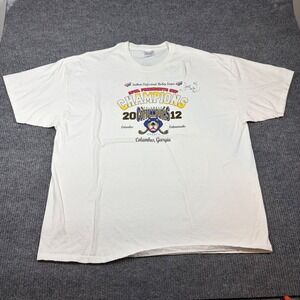 Vintage Columbus Cottonmouths Shirt Men's‎ 3XL Signed Hockey Rare Championship